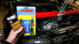 How to REPLACE ROD BEARINGS on a BMW E46 M3 S54 - ACL Bearings & ARP Bolts