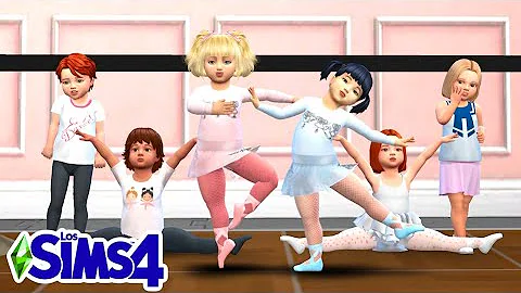 Ani y Ona su primera clase de BALLET CLSICO en los...