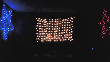 Arduino syncs lights to music