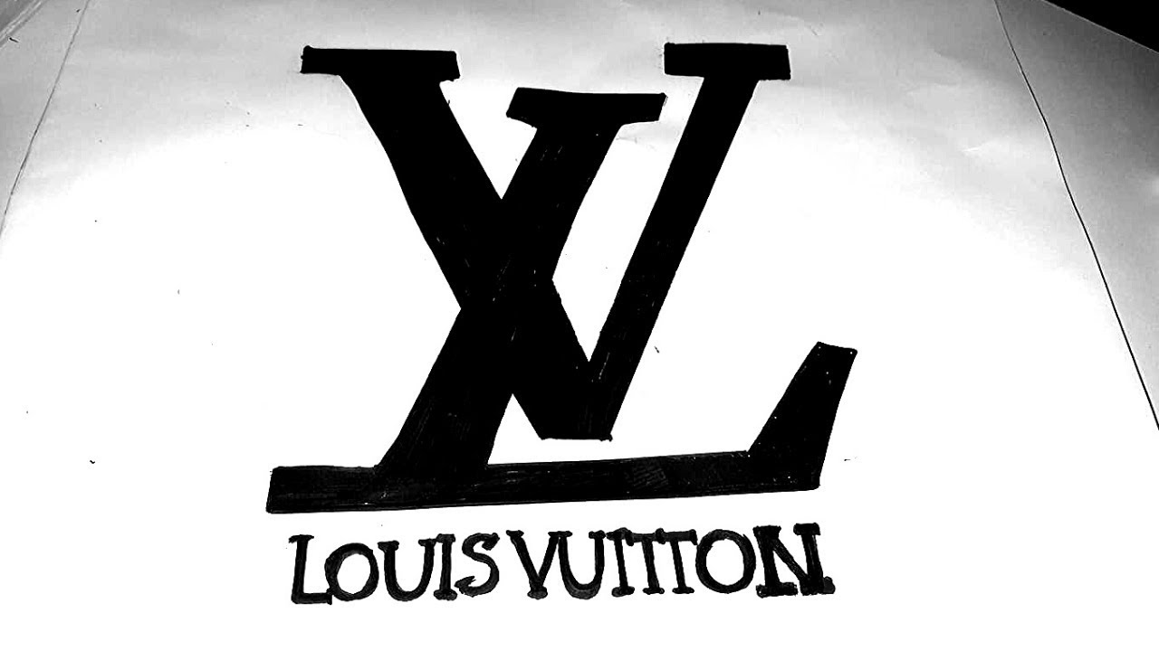 logo louis vuitton drawing