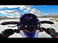 Powerline rippin yamaha sidewinder turbo skidoo freeride