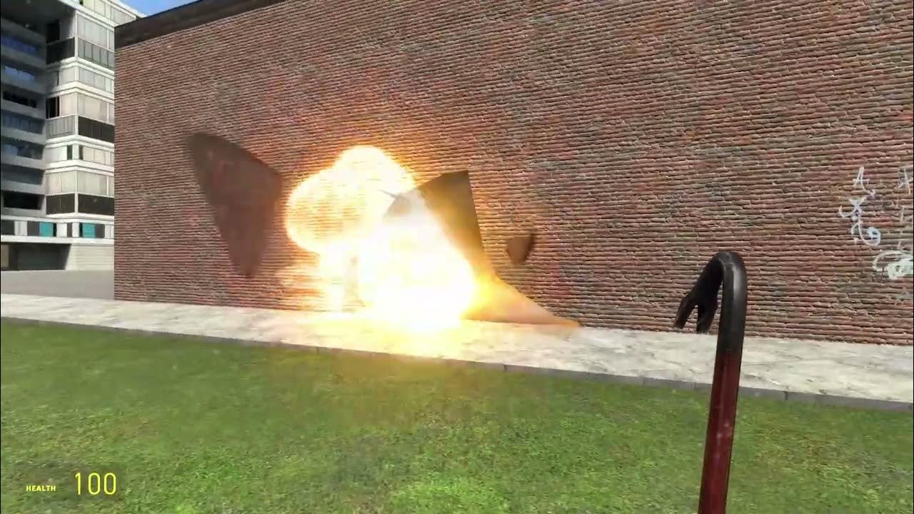 Gmod realistic explosion made with blender youtube