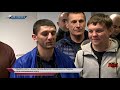 Чемпион мира WBA Артем Далакян вернулся в Украину после завоевания пояса. Киев, 27/02/18