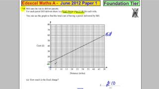 Q18 Edexcel GCSE Maths 1F June 2012 screenshot 2
