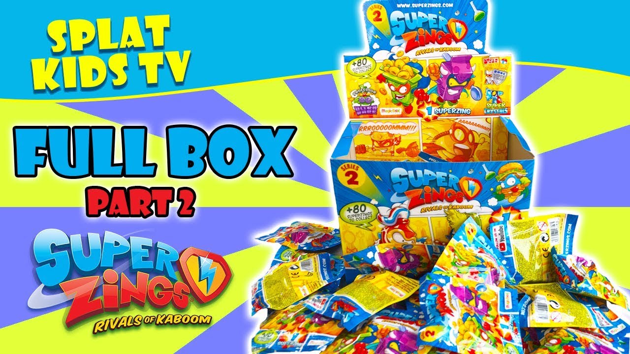 Superzings Series 2 Hideout FULL BOX part 2