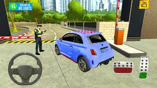 Small Fiat Car Driving Simulator #2 - Drive On Multi Floor Parking Lot - Android Gameplay screenshot 5
