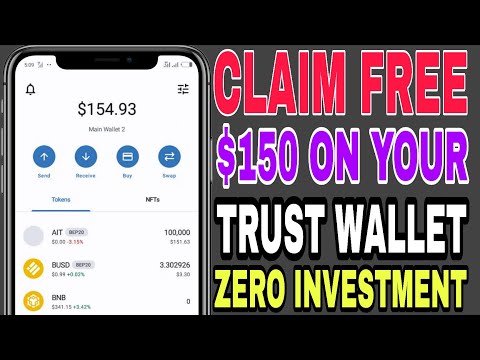 Claim free 150 USDT on your trustwallet account without any investment