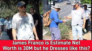 James Franco is Estimate Net Worth is 30M but he Dresses like this