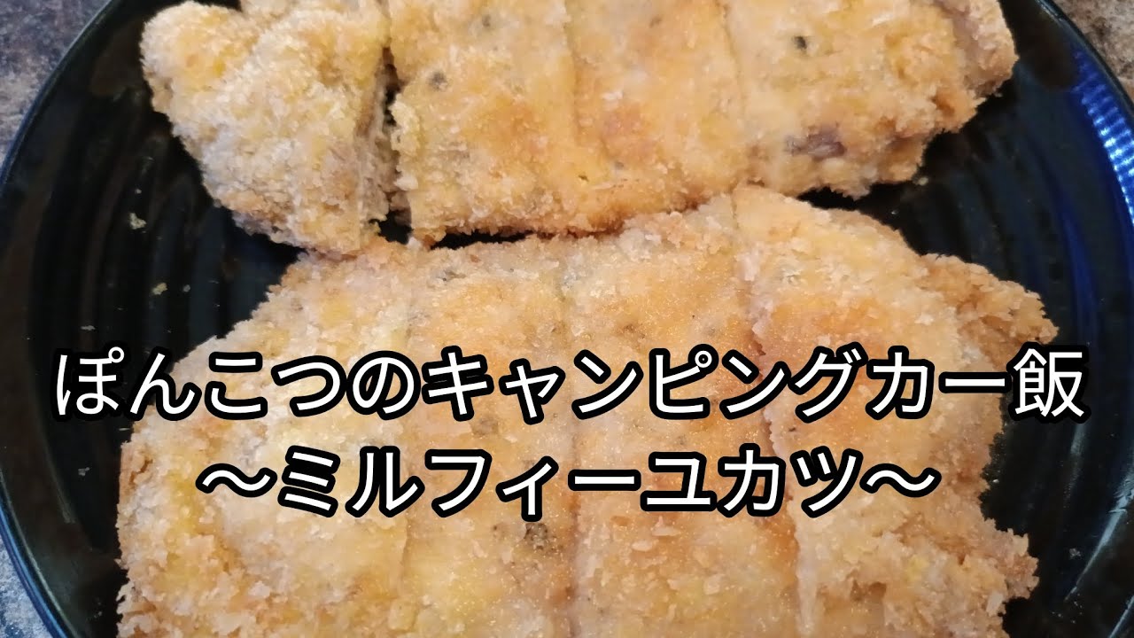 ぽんこつのキャンピングカー飯〜ミルフィーユカツ〜
