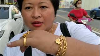 Buying Gold again & getting a haircut ala Sulastri 15 ‼️ Taiwanese Migrant Workers on Vacation.