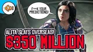 ALITA: BATTLE ANGEL Takes in $350 Million Global Box Office!