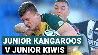 Nrl Highlights Junior Kangaroos V Junior Kiwis Match Highlights Test Match, 2015 Nrl