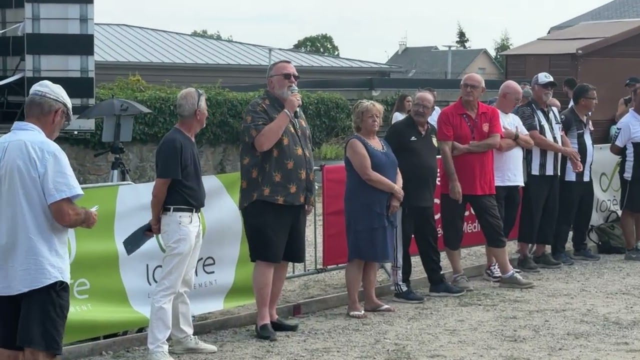 Miniature de la vidéo : Remerciements aux bénévoles à Saint Chely D’Apcher National Pétanque 2026 #petanque2026