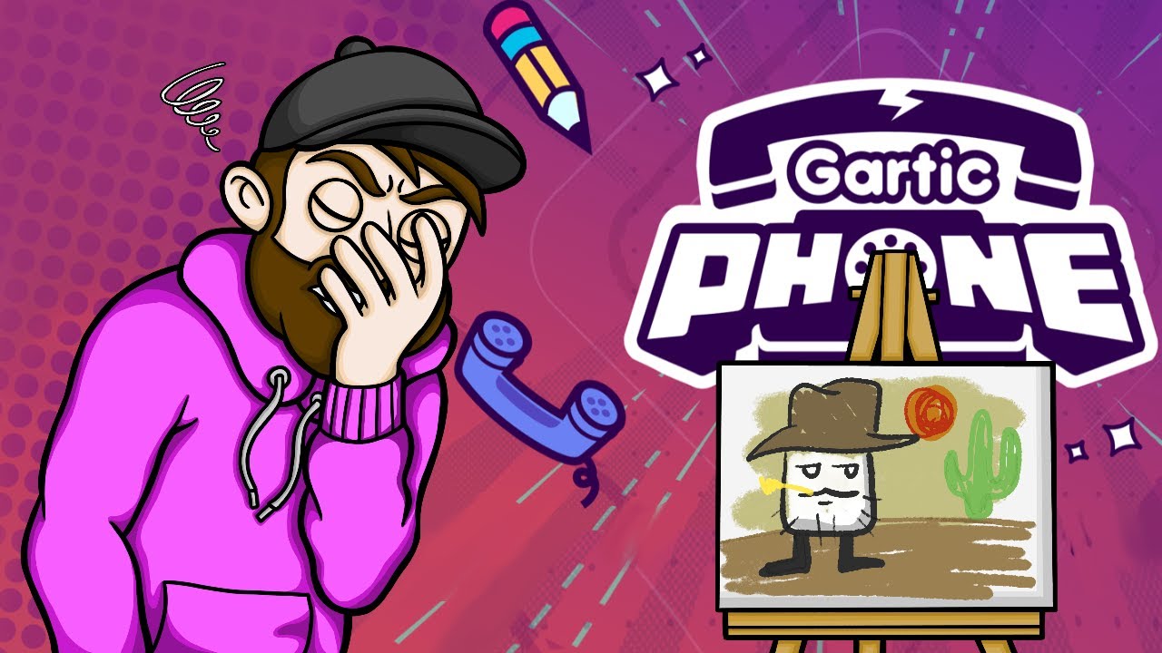 Мы сделали Knockoff Mode, но мой мозг был пуст — Gartic Phone