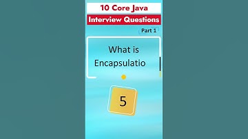 Part 1 - Java Interview Questions | Most Asked Interview Questions