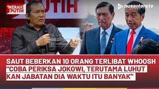 Download lagu Ada 10 Pelaku Dugaan Mark Up Whoosh? Saut: Coba Periksa Jokowi, Terutama Luhut Kan Jabatannya Banyak