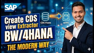 SAP BW/4HANA Training Video | CDS Based Data Extraction Step by Step Tutorial 