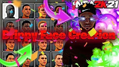 *NEW* NBA 2K21 BEST DRIPPY FACE CREATION TUTORIAL! LOOK LIKE A DEMIGOD