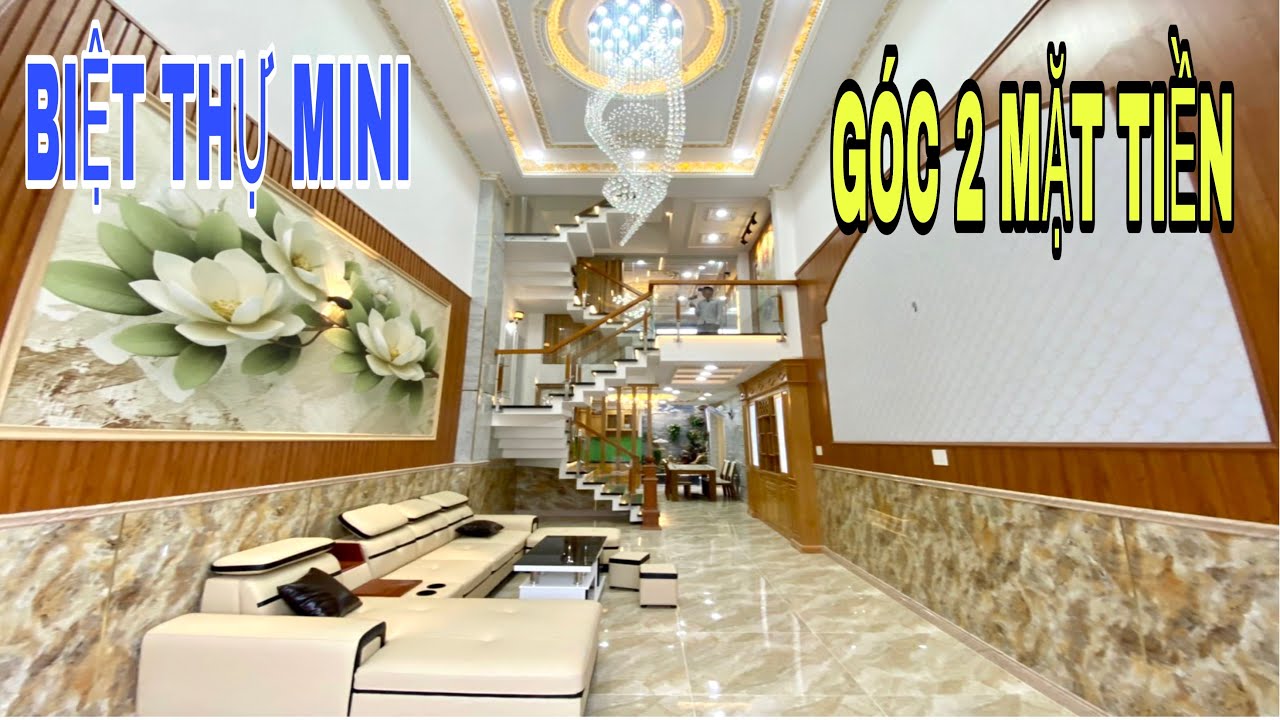 Bán nhà quận 12 (1095) vila góc 2 mặt tiền đường thông... - youtube