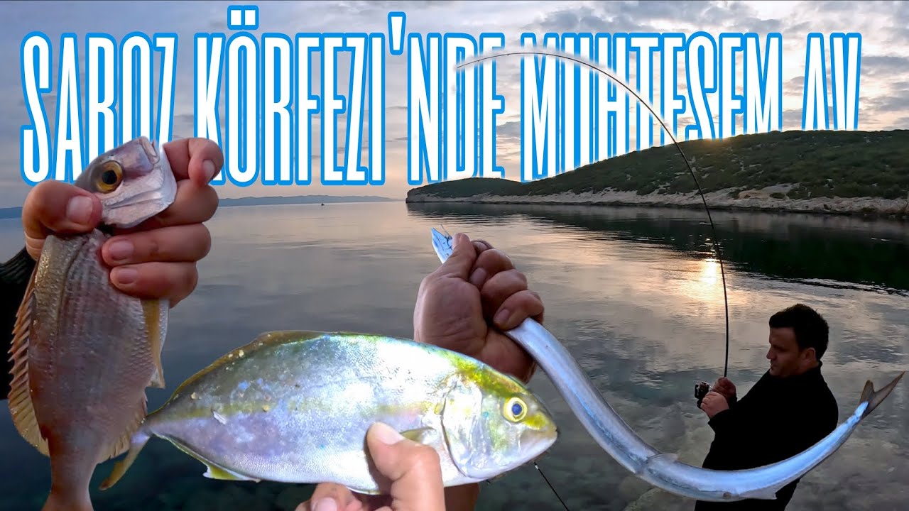 Saroz Körfezi Balık Patlaması! Mercan, Zargana, Kuzu Palazı Hepsi Bu Videoda 😱🎣