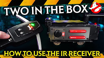 How to use the Ghostbusters Two in the Box IR receiver