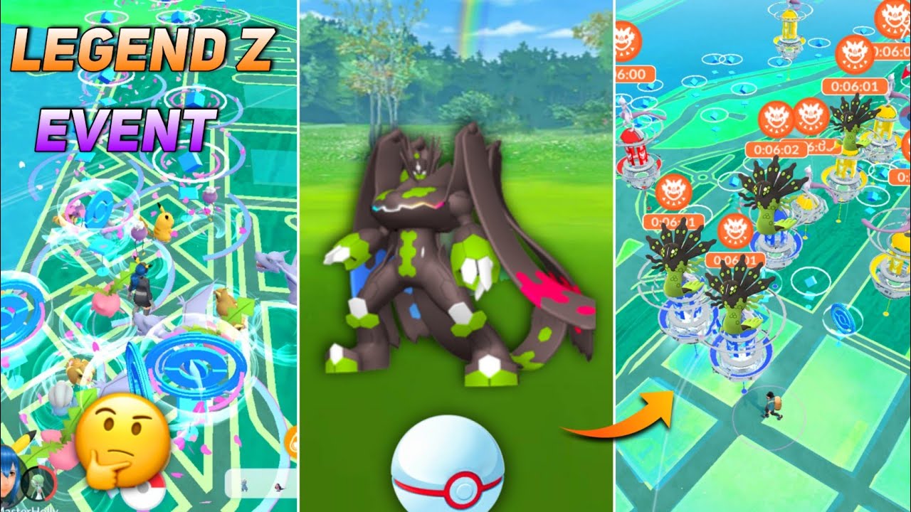 Luminous legend - Z event in pokemon go | zygarde Pokemon | Event