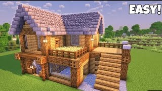 Minecraft: How To Build A Small Modern House Tutorial