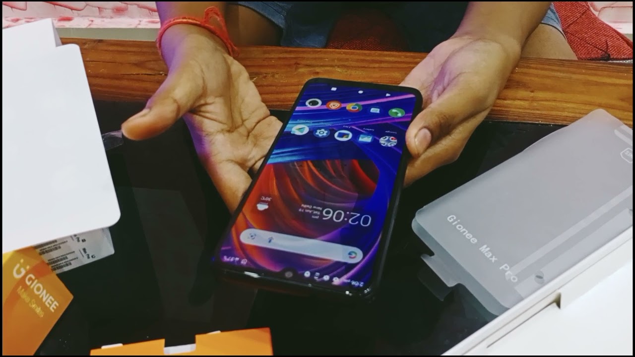 Gionee max pro unboxing 