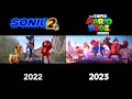 Sonic the hedgehog 1  2 vs the super mario bros movie sidebyside eganimation442