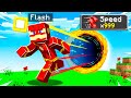 Playing as THE FLASH in MINECRAFT! (SUPER FAST)