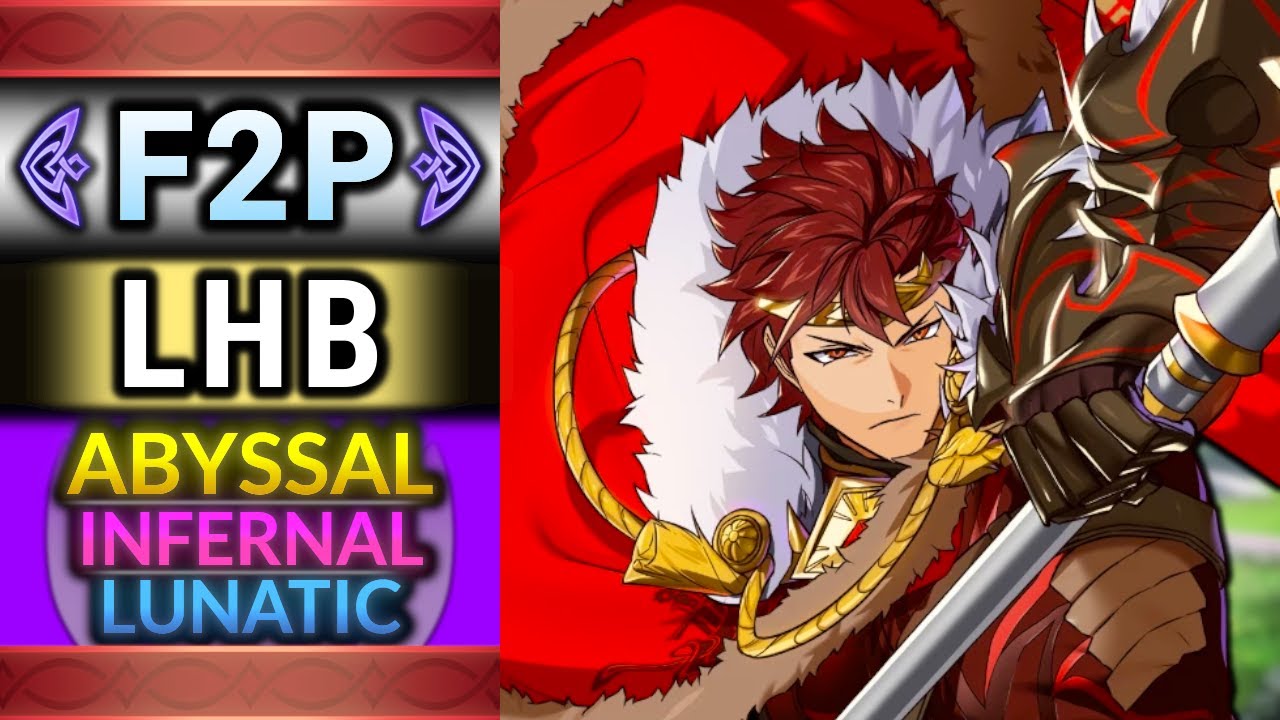 Diamant F2P Abyssal Infernal and Lunatic Guide LHB No Seals - FEH