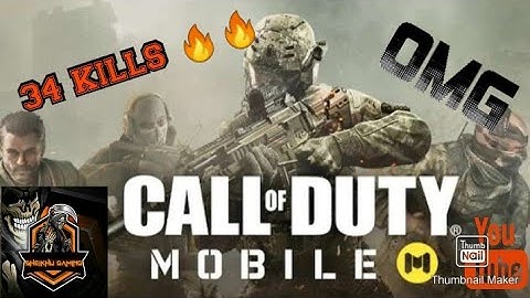 COD MOBILE | TDM | 34 KILLS | KILL CONFIRMED |