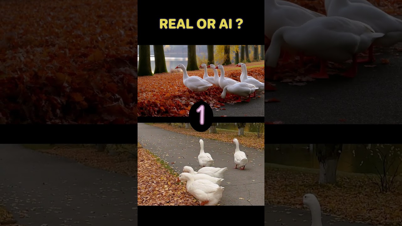 REAL vs. AI: Can You Spot the Fake? 🧐