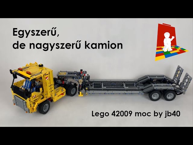 Technic szerda - Egyszerű, de nagyszerű kamion - Lego Technic 42009 moc by  jb40 - YouTube