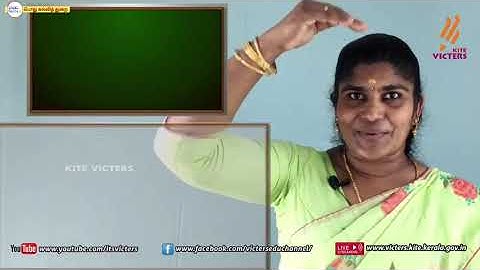 FB2 KITE Palakkad STD 6 Basic Science Chapter 1 Episode 2  First bell Tamil mediumபஸ்ட் பெல் 2