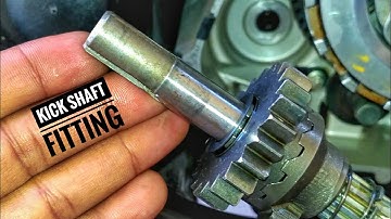 Kick shaft fitting | Discover 120 150 100 cc kick rod fitting with full details