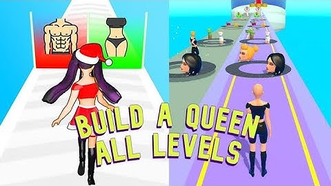 Build a Queen 👑 Android and iOS Gameplay #shorts