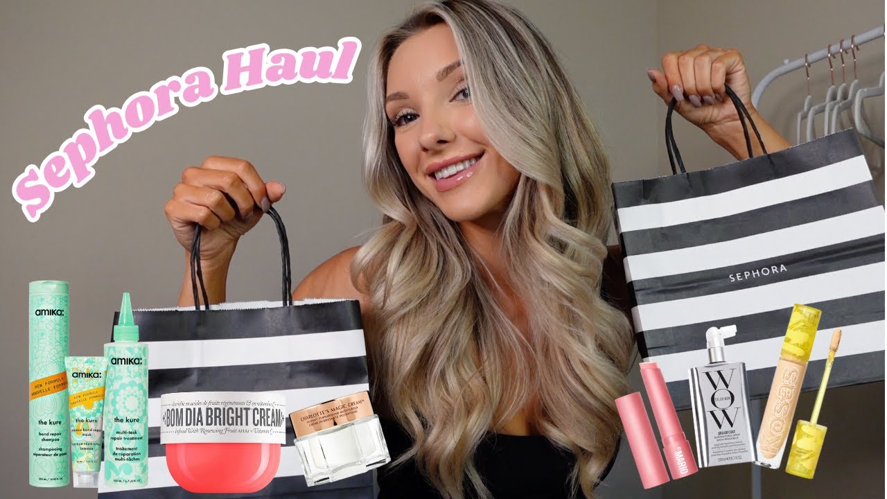 HUGE SEPHORA SALE HAUL - Skincare, Makeup, Haircare & more!