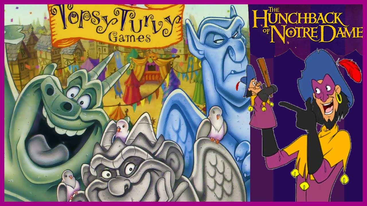 The Hunchback of Notre Dame: Topsy Turvy Games Full Game Longplay (PC)  YouTube