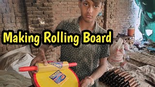 Process of making Rolling Board and pin l rolling board manufacturing in Desi style