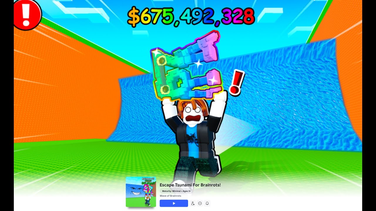 Escape Tsunami For Brainrots! #6