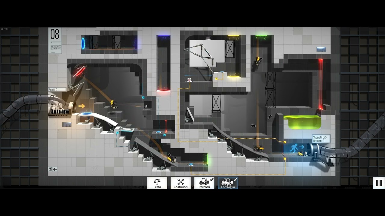 Bridge Constructor Portal - Portal Proficiency - Level 8 - YouTube