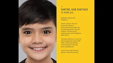 Santino Juan Santiago Actor Reel, 2016-2020