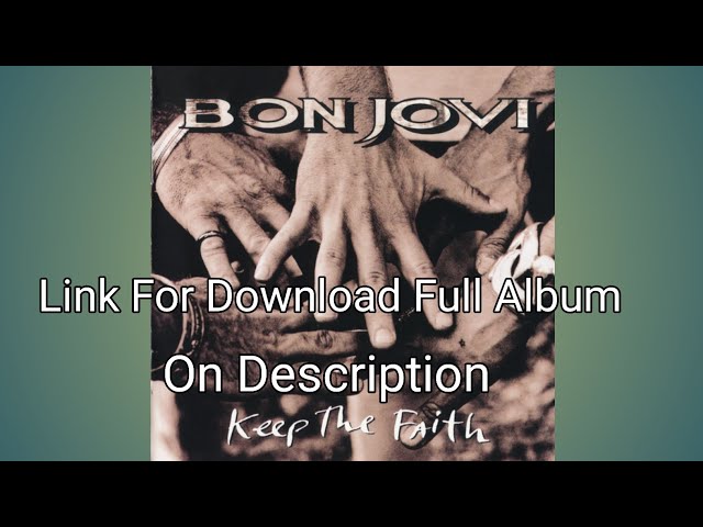 Download Full Album Bon Jovi These Days - Colaboratory