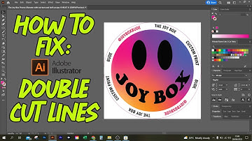 How To:  Fix Double Cut Lines in Adobe Illustrator