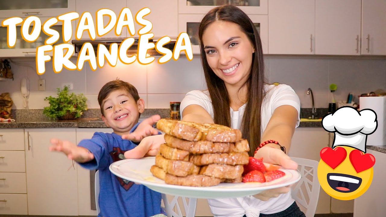 Tostadas francesas saludable con Liam!