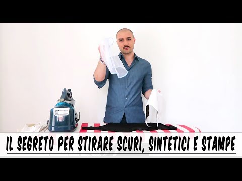 Video: Come Stirare Il Poliestere