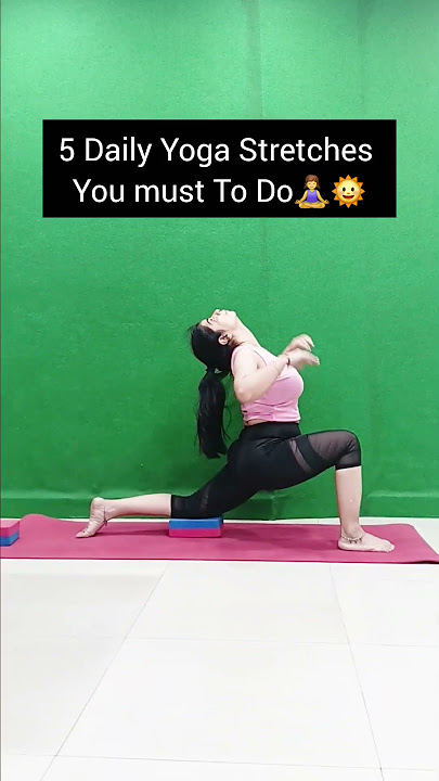 Yoga Stretch 🧘‍♀️ ☘️🪷 #yoga #yogapractice #yogainspiration #ytshorts #shorts #youtubeshorts #youtube
