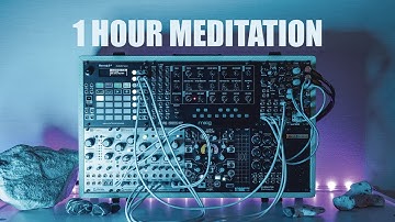 1 hour meditation #1 // Modular synth generative music / Rings / Beads / Hermod+ / Desmodus Versio
