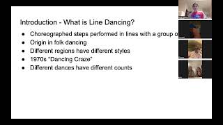 Informative speech line dancing